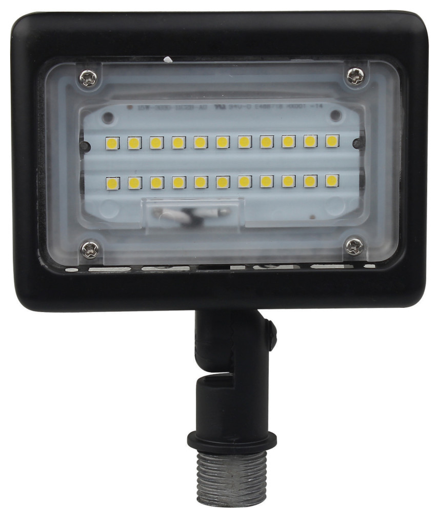 Nuvo Lighting 65/532 5.41 quot15W 4000K 1 LED Small Outdoor Flood Light   Transitional   Outdoor Flood And Spot Lights   by Satco Lighting  Houzz