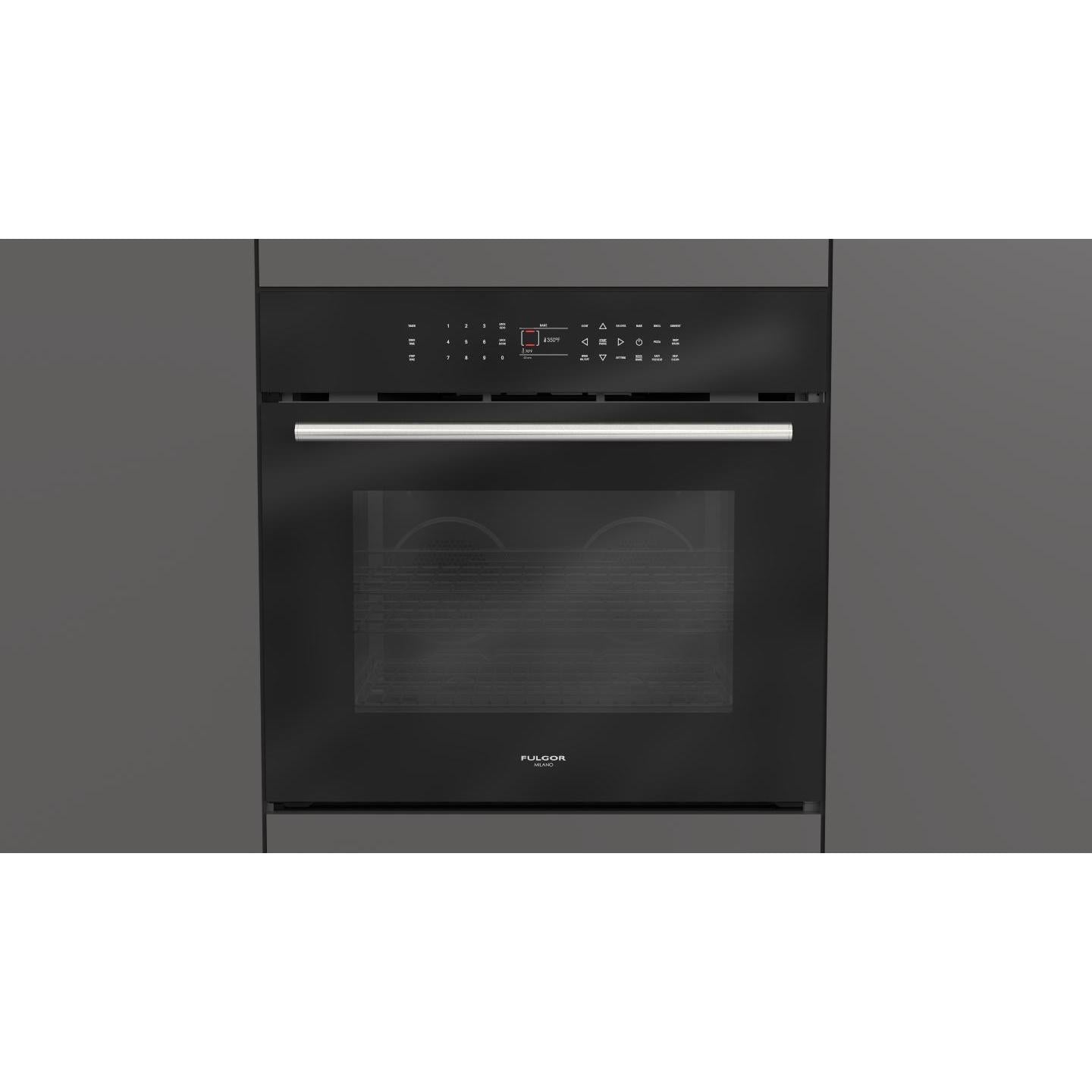 Fulgor Milano 30-inch, 4.4 cu.ft. Built-in Single Wall Oven with Convection Technology F7SP30B1