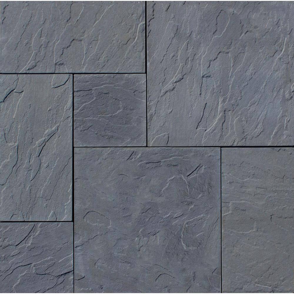 Nantucket Pavers Patio-on-a-pallet 10 ft. x 10 ft. Gray Dutch York-Stone Concrete Pavers (44 Pieces100 Sq Ft) 31021