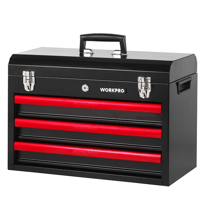 LL-Mechanic Tool Set with 3 Drawer Heavy Duty Metal Box