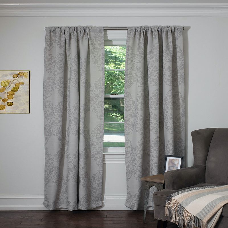 Silk+Home Trellis Single Window Curtain