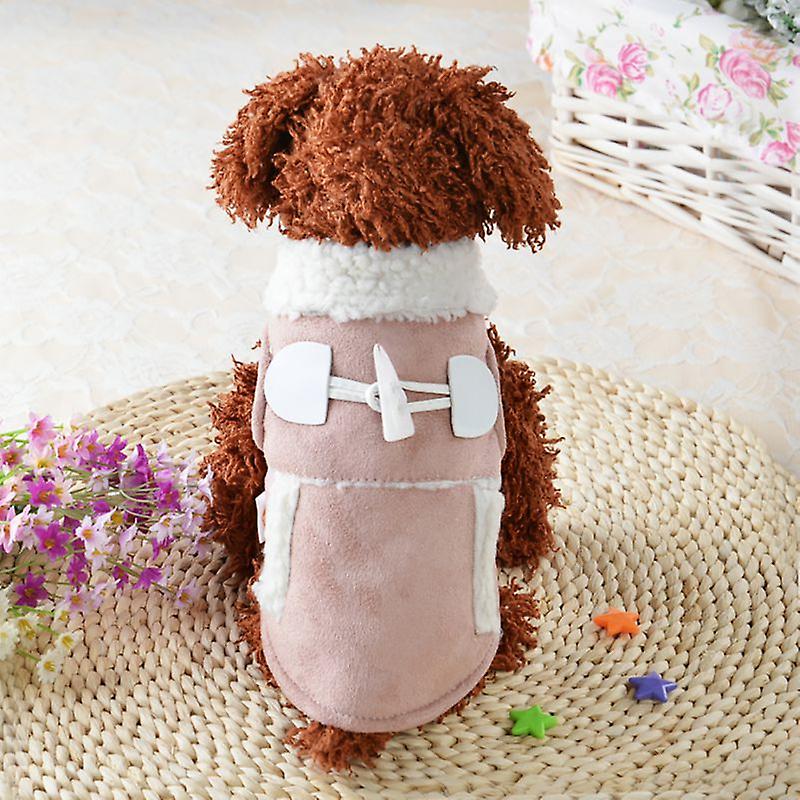 Winter warm small dog padded coat