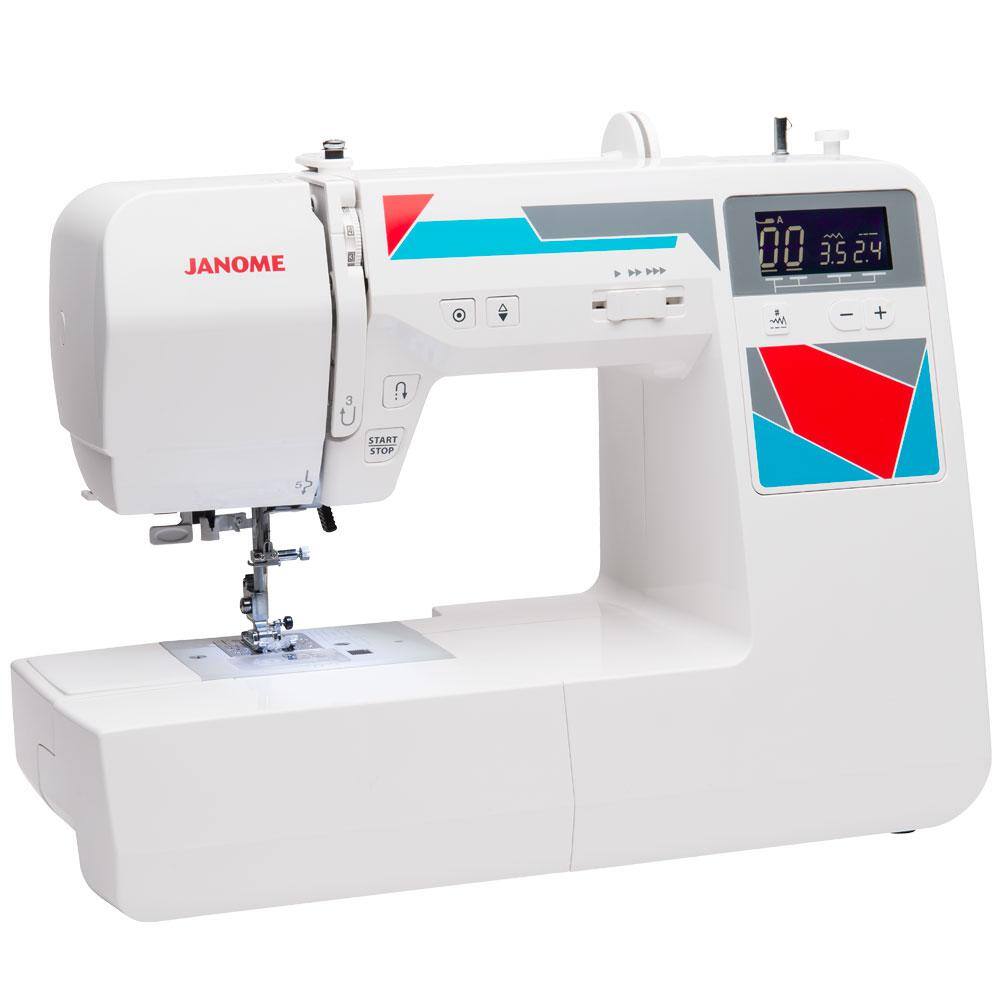 Janome MOD-100Q Quilting and Sewing Machine with Bonus Quilting Accessories 00181100DCQ