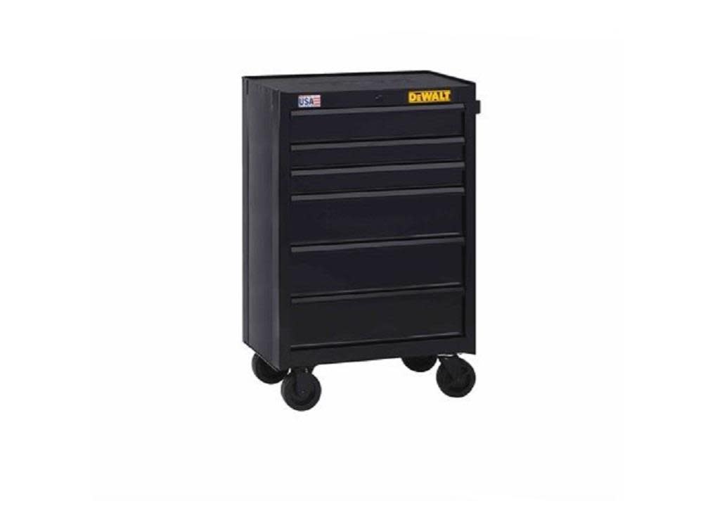 26 In. Black Metal Tool Chest Complete Unit