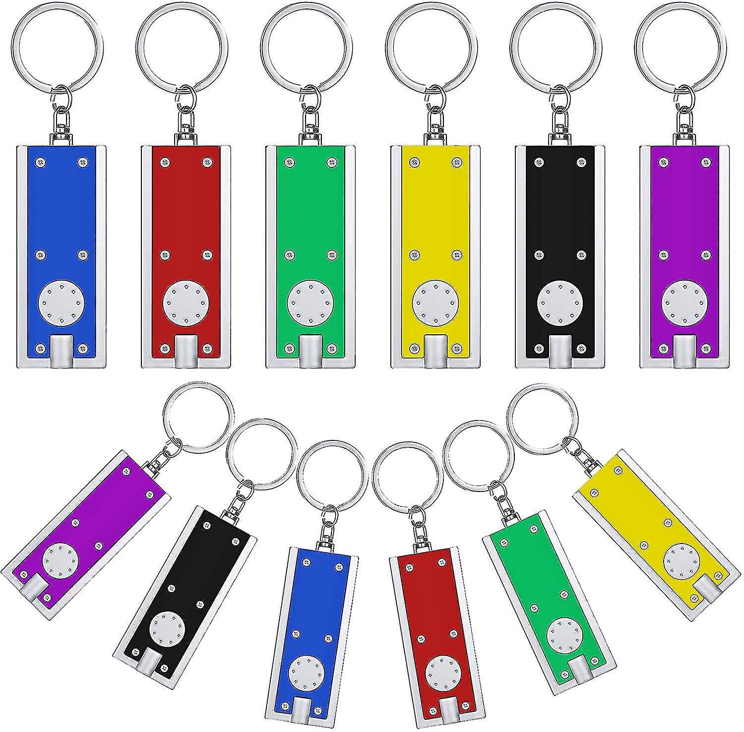 12pcs Keychain Light