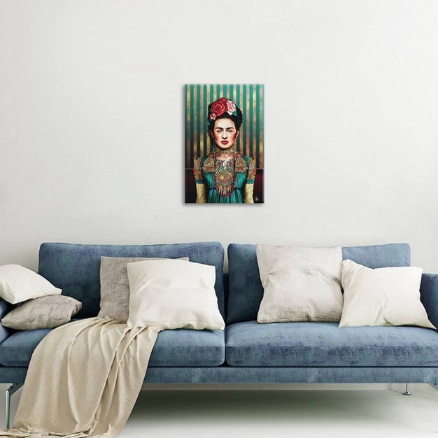 Frida By Giulio Rossi Unframed Wall Canvas Icanvas