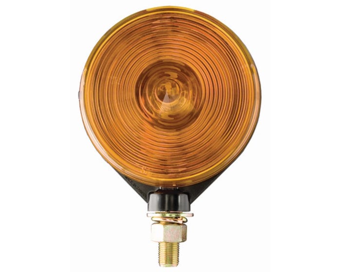 Pedestal Mount Dual Face Yellow/Yellow Parking/Turn Light