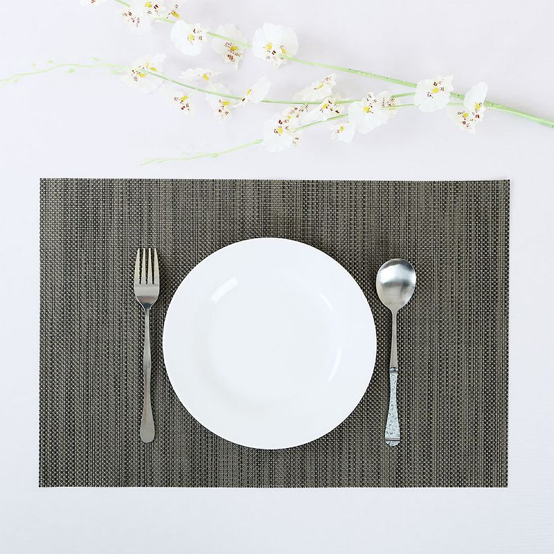 Heat Resistant Non-skid PVC Table Mats Woven Placemats