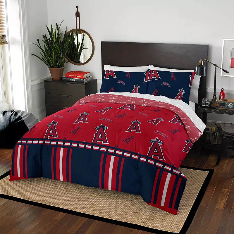 Los Angeles Angels of Anaheim Queen Comforter Set