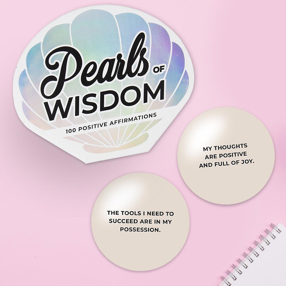 Pearls of wisdom cards