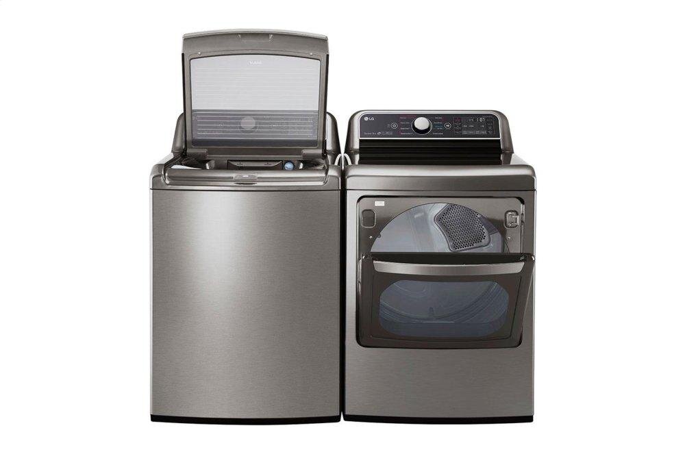 Lg WT7300CV 5.0 Cu.Ft. Smart Wi-Fi Enabled Top Load Washer With Turbowash3D™ Technology