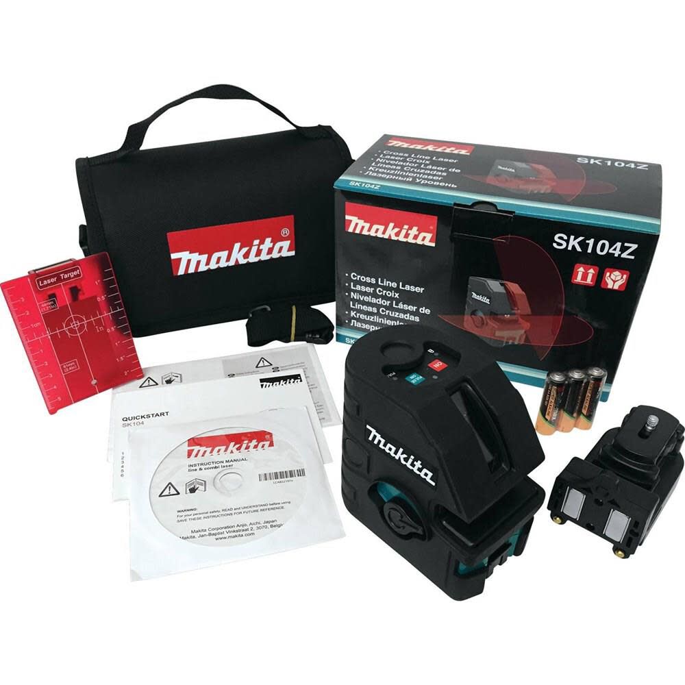 Makita Self-Leveling Cross-Line Laser SK104Z from Makita