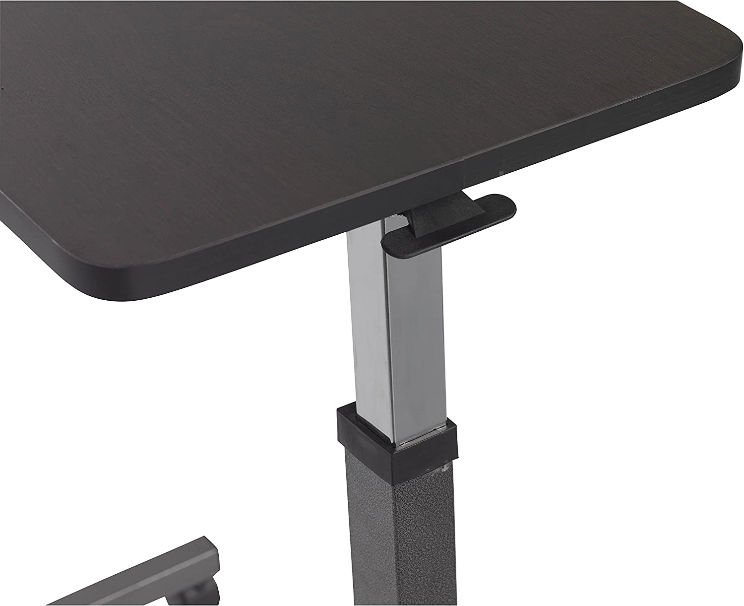 Drive Medical 13067 Non Tilt Top Overbed Table， Silver Vein