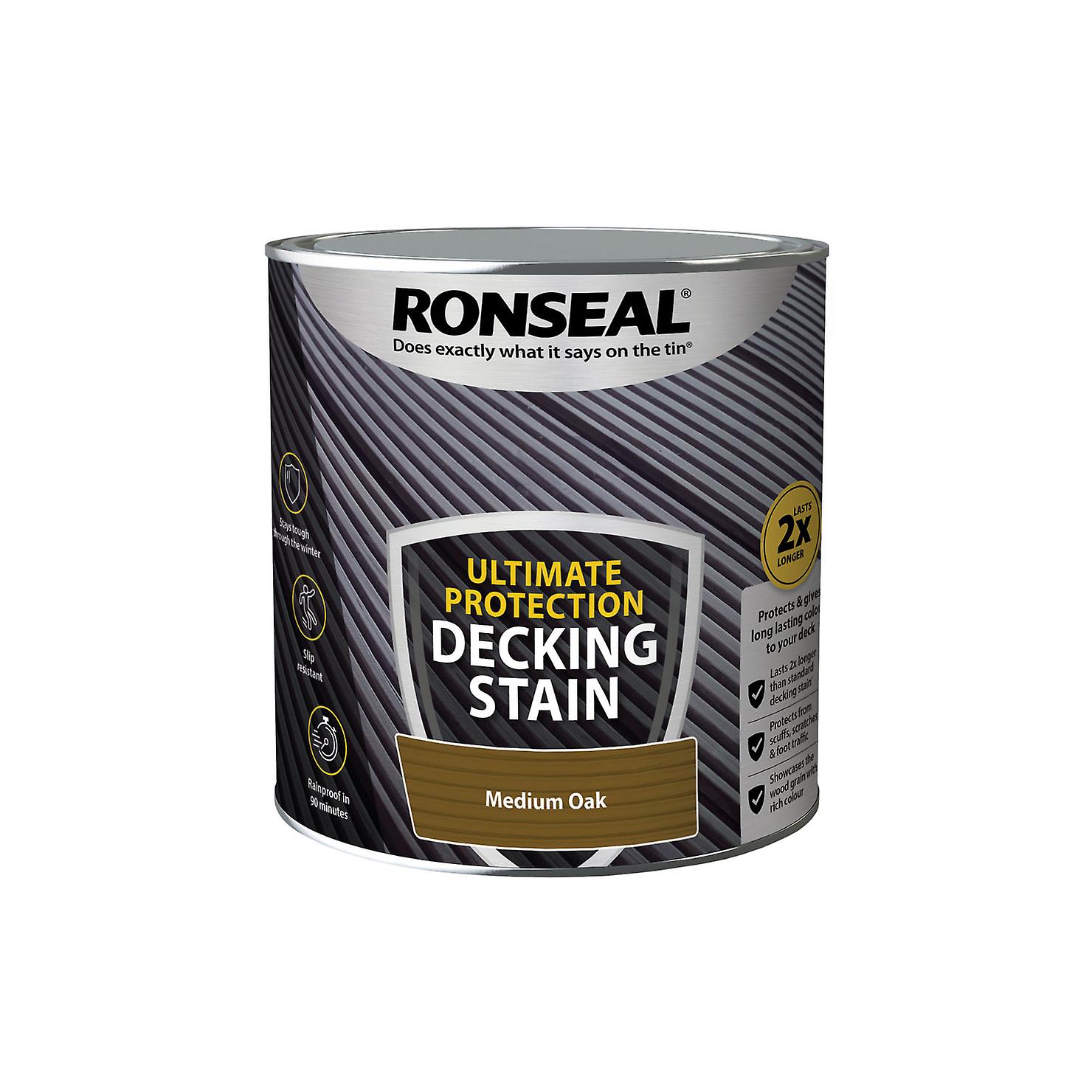 Ronseal Ultimate Protection Decking 2.5L Medium Oak