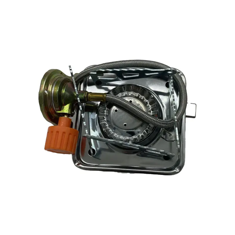 Hot Sale Mini Portable Windproof Camping Stove Gas Outdoor Stove Shield Steel Stainless Packing