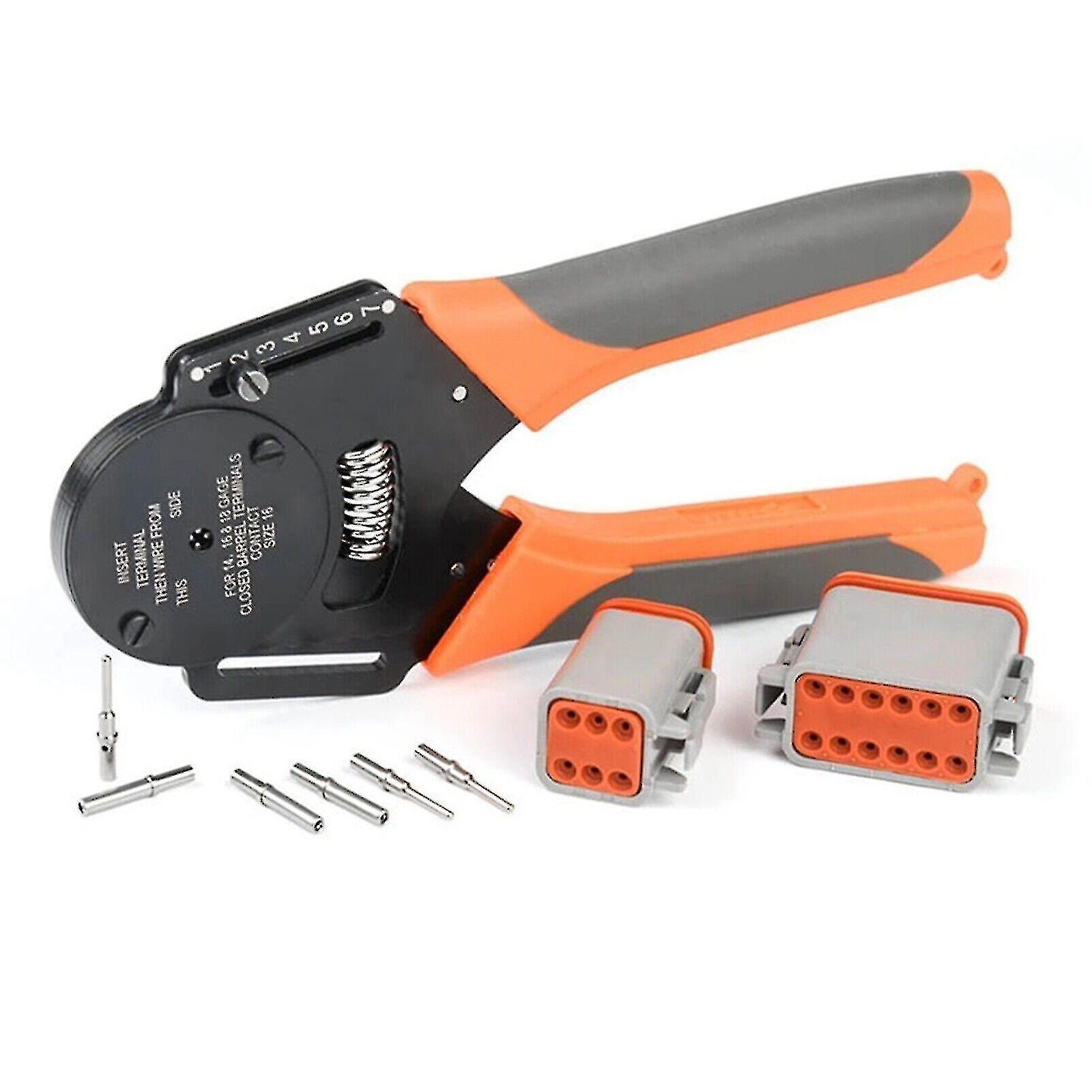 Iwd-12/16/20 Wire Crimping Pliers Crimper For Dt Dtm Dtp Terminal Connector X