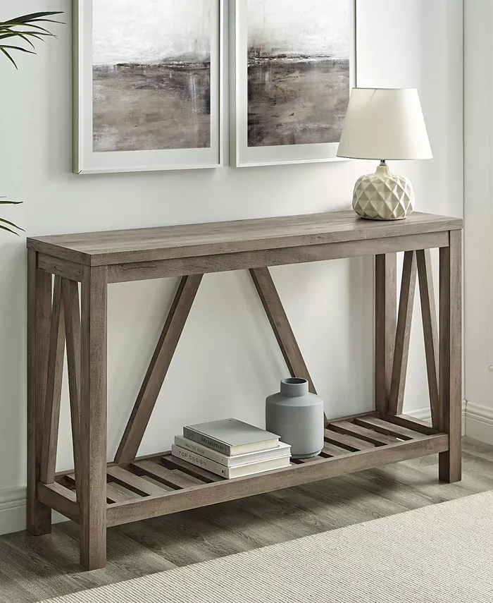 Walker Edison 52 Modern Farmhouse Entryway Table