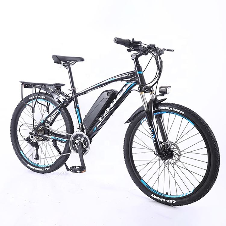 New arrival lithium battery bike aluminum alloy frame street use cool design electric mountain bike for adults