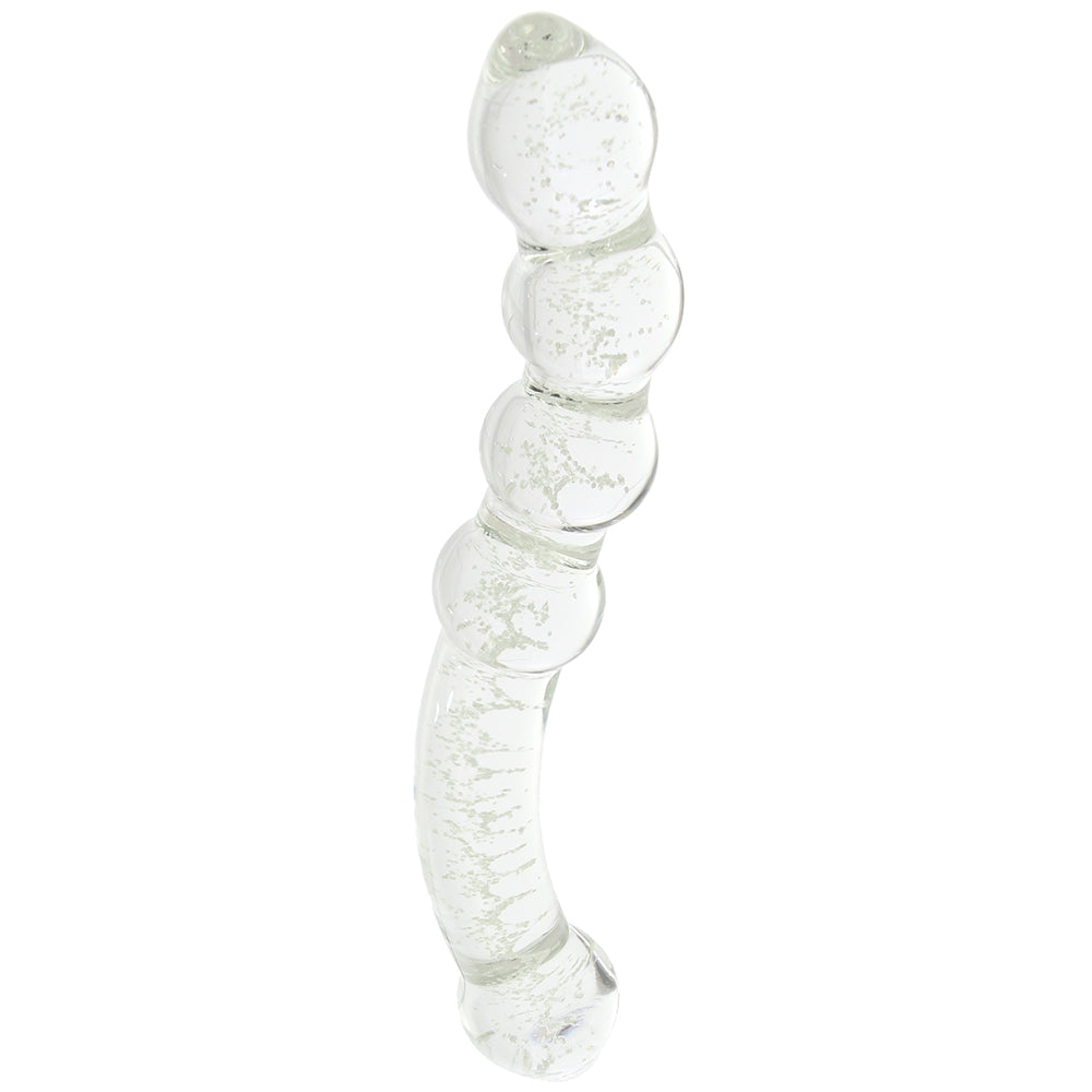 Whipsmart Glow In The Dark Beaded Glass Double Dildo