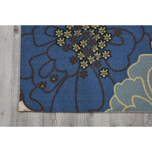 Nourison Home amp Garden Botanical Indoor outdoor Area Rug Rs021