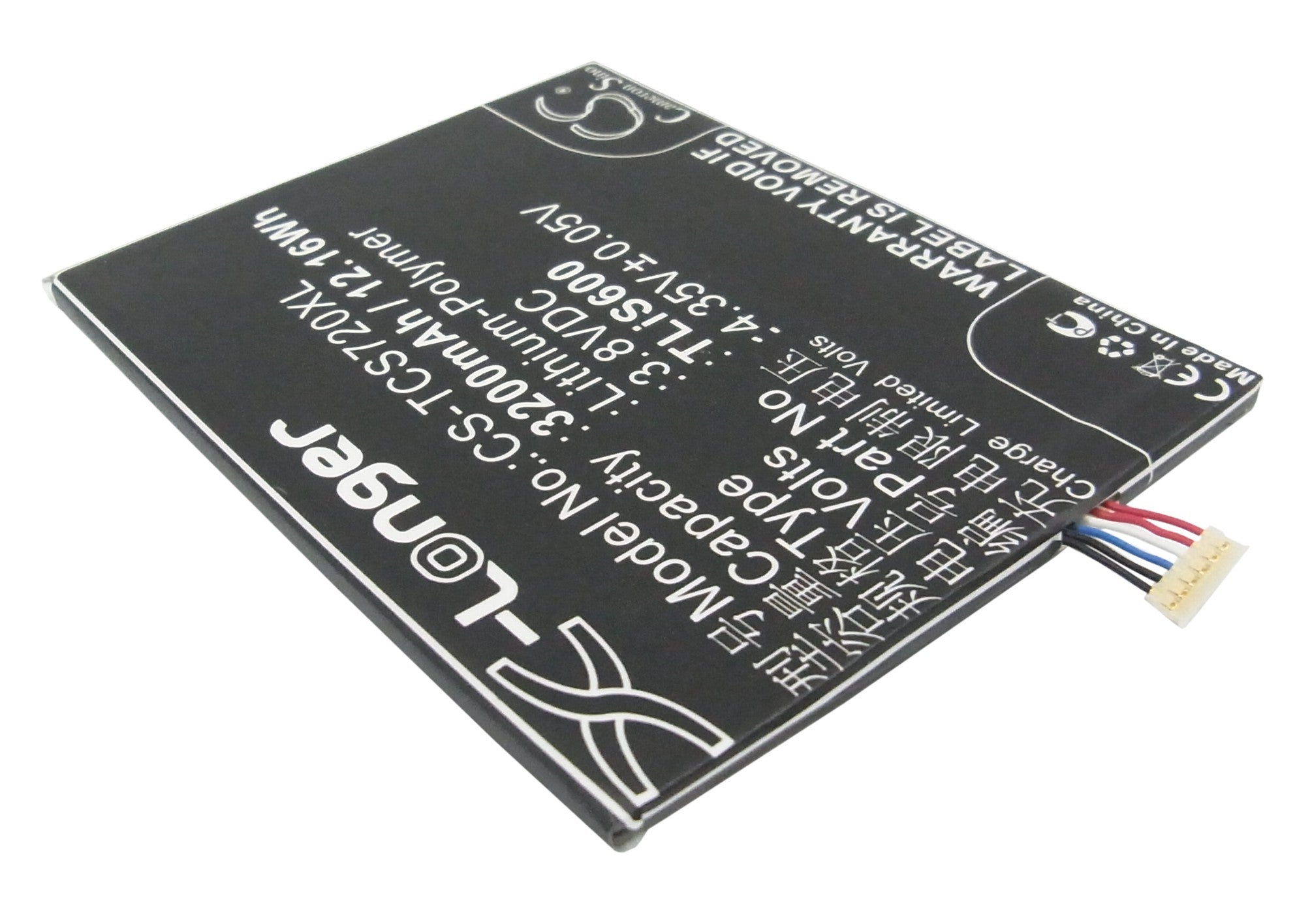 Alcatel One Touch Flash OT6042 OT6042D Replacement Battery BatteryClerkcom Mobile Phone