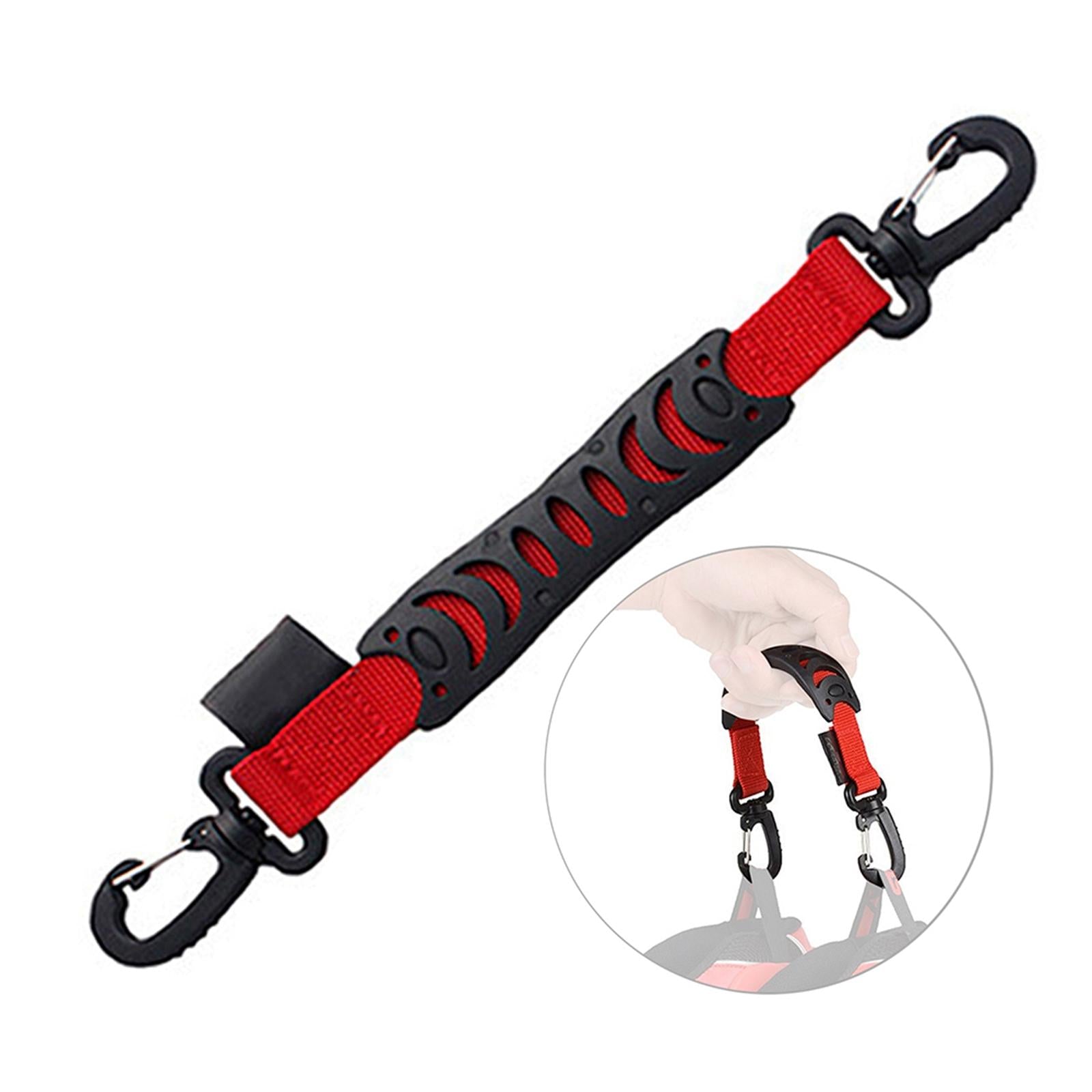 1PC Skating Shoes Carrier Strap Inline Skates Lifter Hooks Roller Skate Hanging Handle Bucke Black