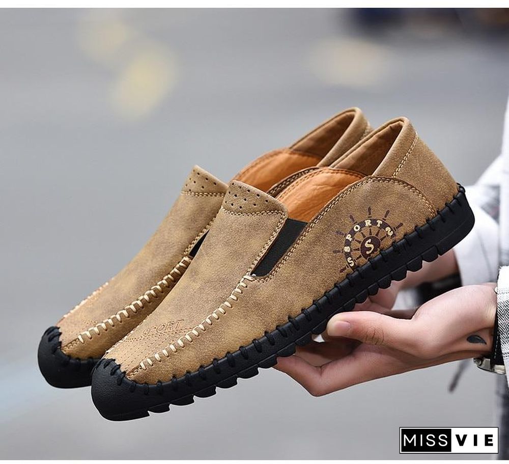 Casual Shoes Fashion Men's Shoes Casual Driving Shoes Soft Moccasins Flats Footwear Men Loafers