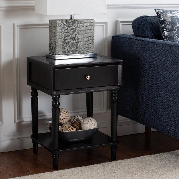 Siobhan Accent Table With Storage Safavieh