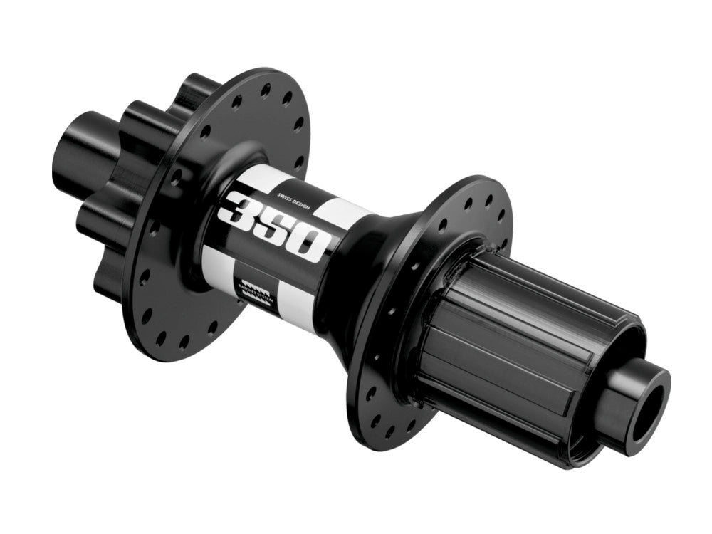 DT Swiss 350 MTB Disc Hub - Rear - Black-White - OEM