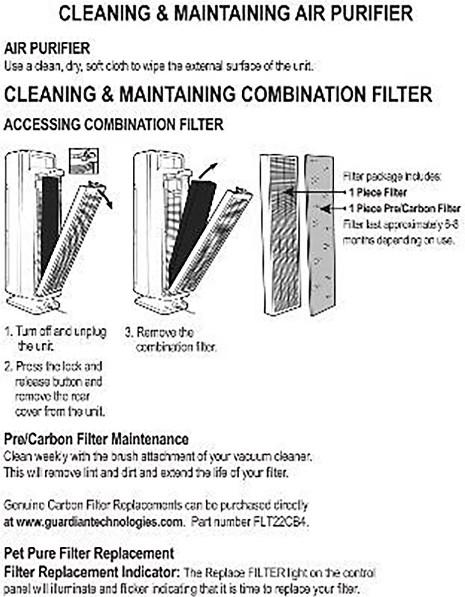 Germ Guardian AC4300BPTCA HEPA Filter Air Purifier