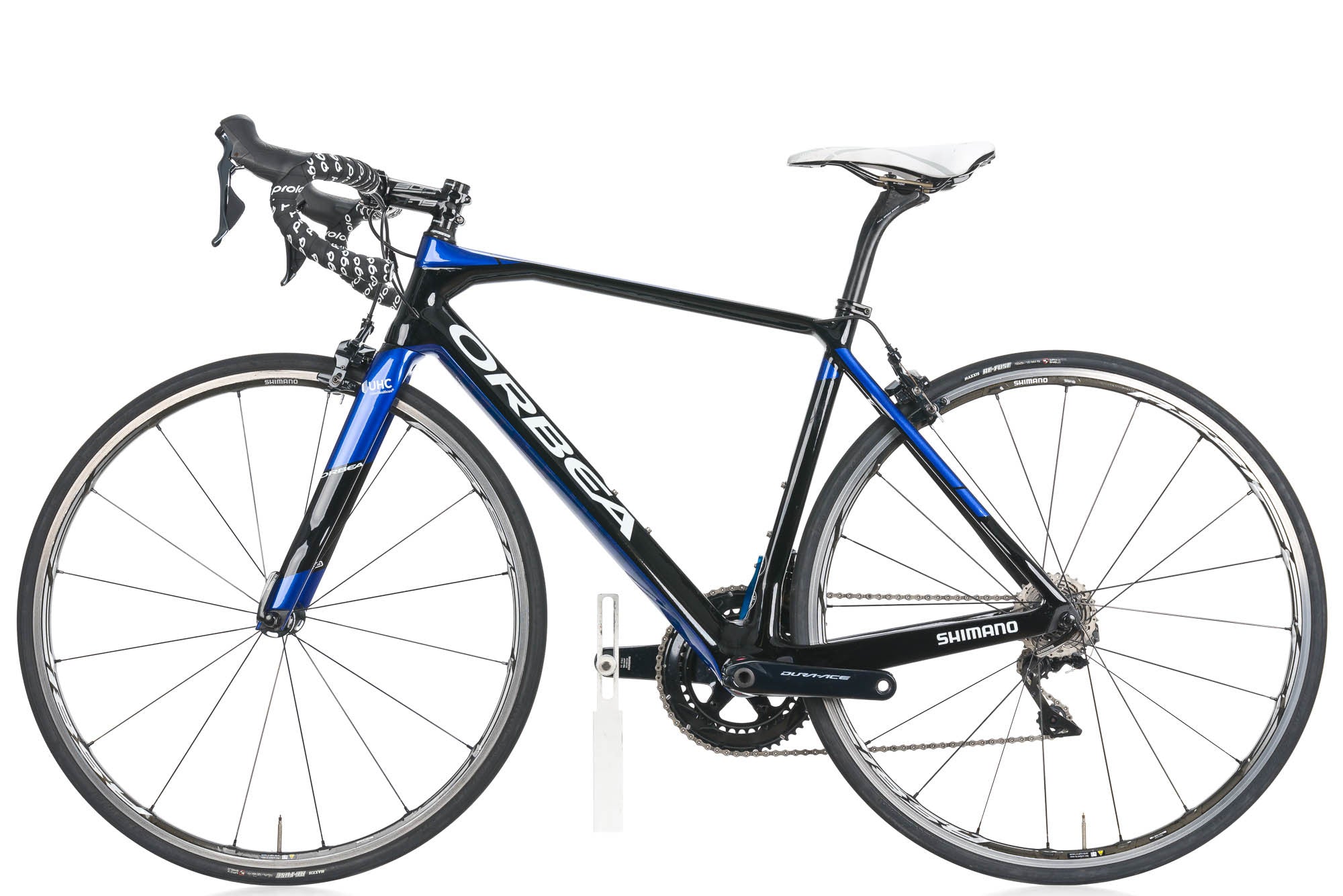 2017 Orbea Orca OMR Road Bike 53cm MEDIUM Carbon Shimano Dura-Ace 9100 UHC Team