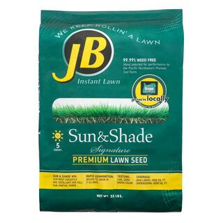 JB 25 lbs. Sun and Shade Grass Seed 25Shade