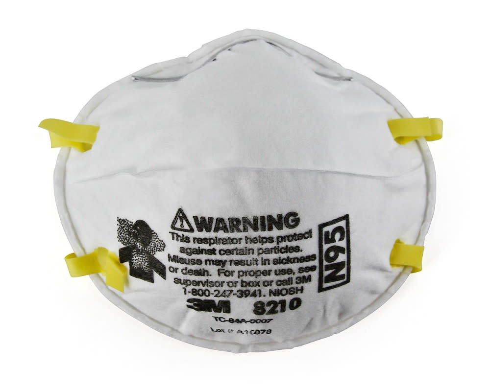 8210 N95 Safety Mask Disposable Sanding and Fiberglass