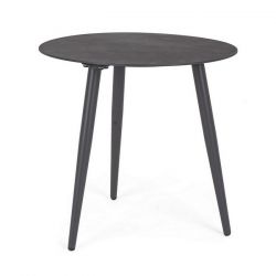 Table d'appoint Ridley anthracite BIZZOTTO : l'élégance italienne