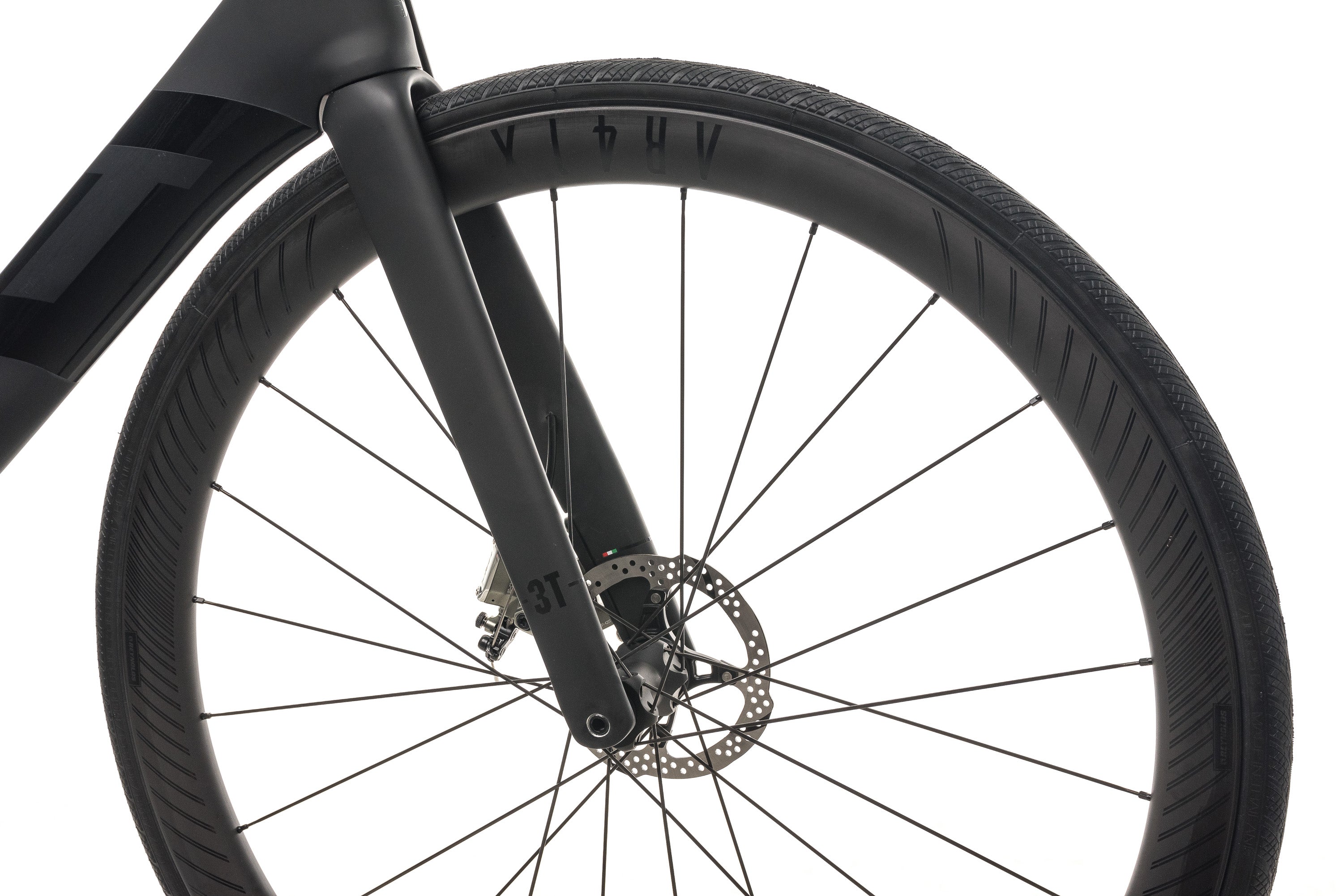 3T Strada Due Team Stealth SRAM Red AXS Road Bike - 2020, Large
