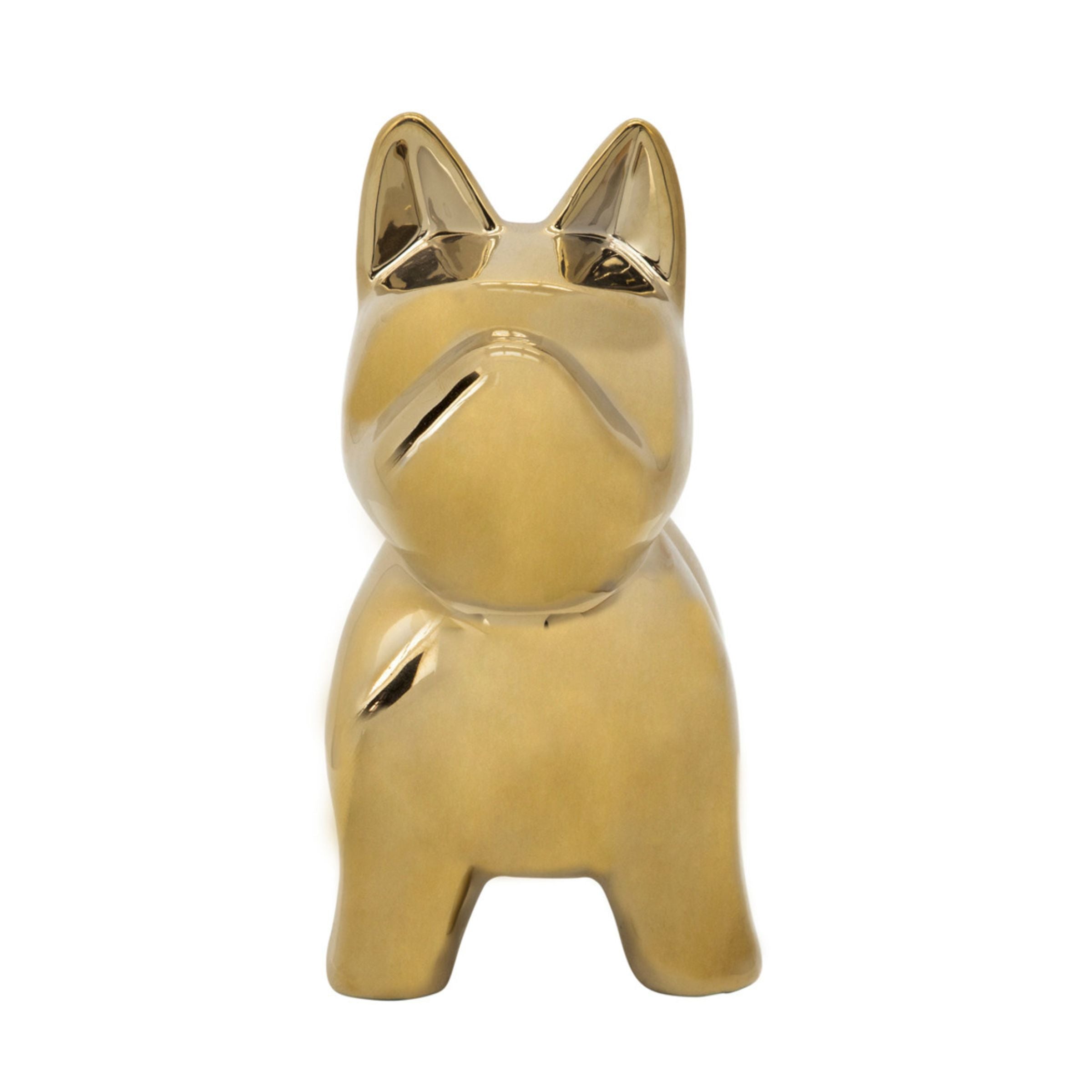 Dog Ceramic Table Décor - Gold 15827-01