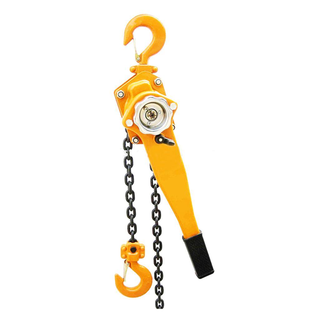 XtremepowerUS 1.5-Ton Steel Block Chain Lever Hoist Puller Lifter 5 ft. 58103