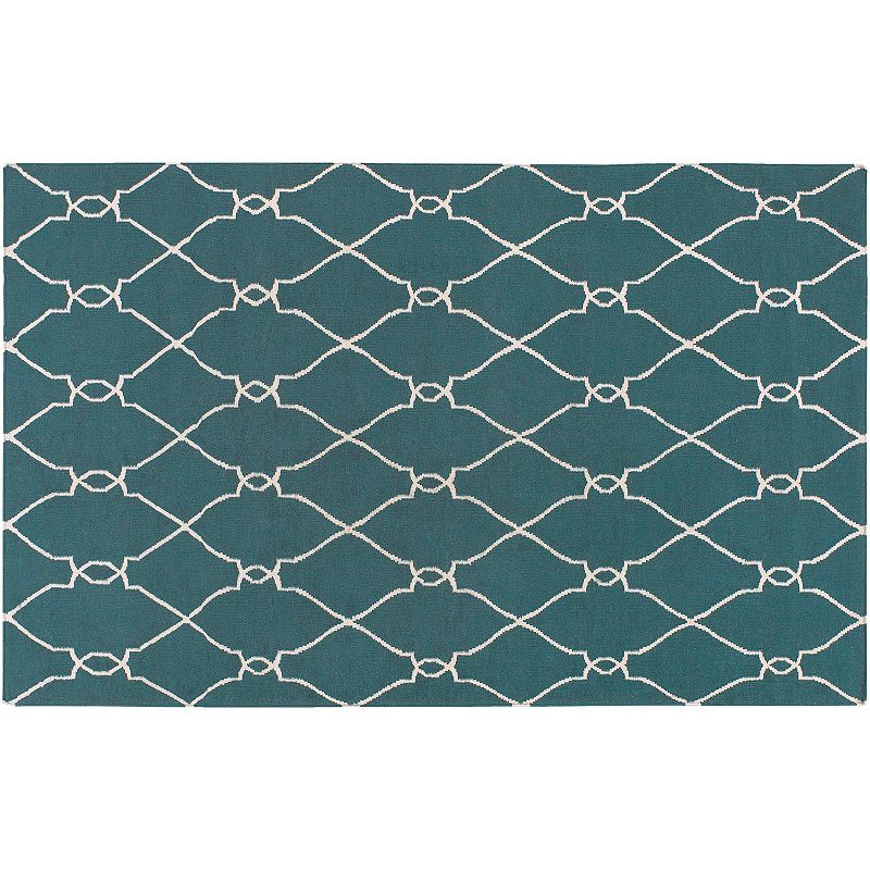 Artisan Weaver Bristow Lattice Reversible Wool Rug