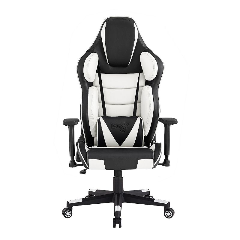 Xaiden Game Chair Swivel， Adjustable Back Angle， Seat Height and Armrest