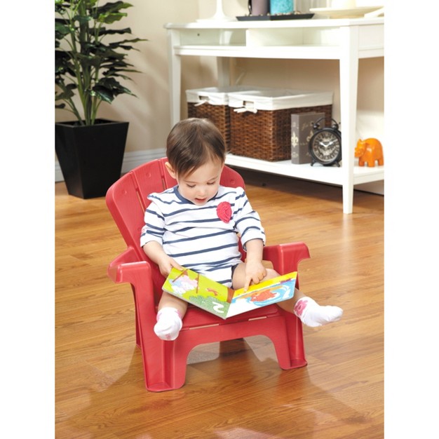 Little Tikes Garden Outdoor Portable Chair Red