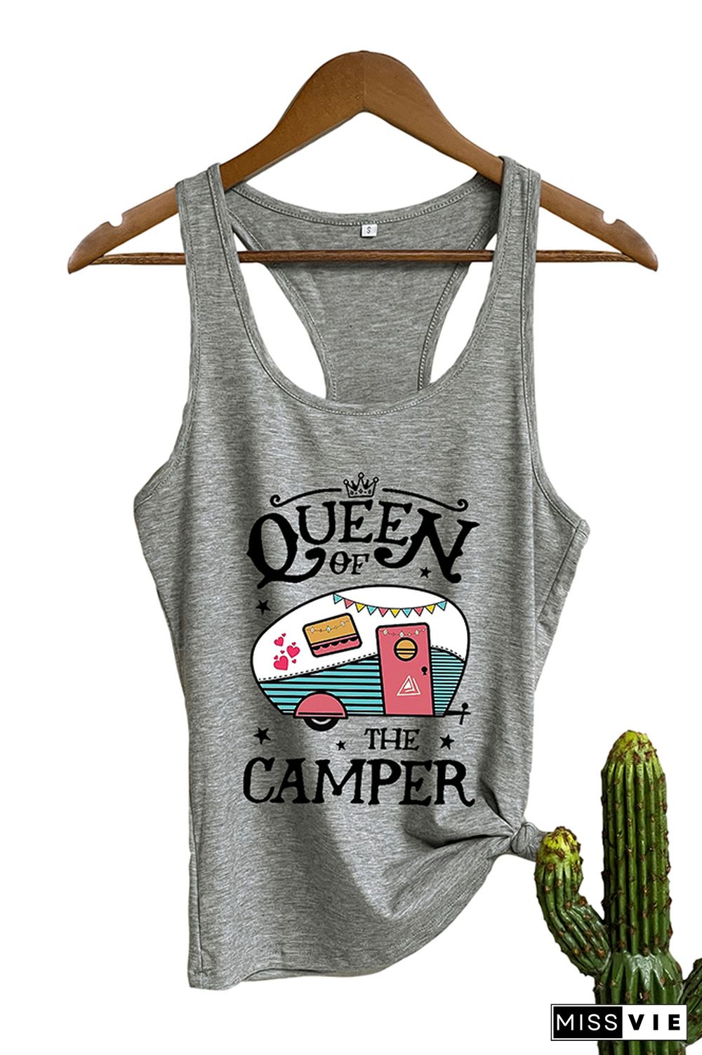 Queen of the Camper Sleeveless Tank Top Wholesale