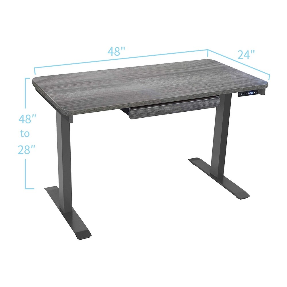 Motionwise 48 in. Standing Desk with Adjustable Height Feature