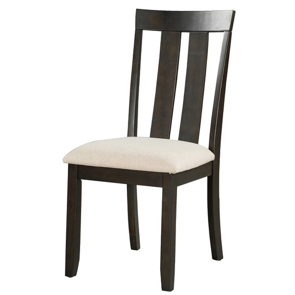 Dining Chairs Soft Fabric Dining Room Chairs with Seat Cushions and Curved Back