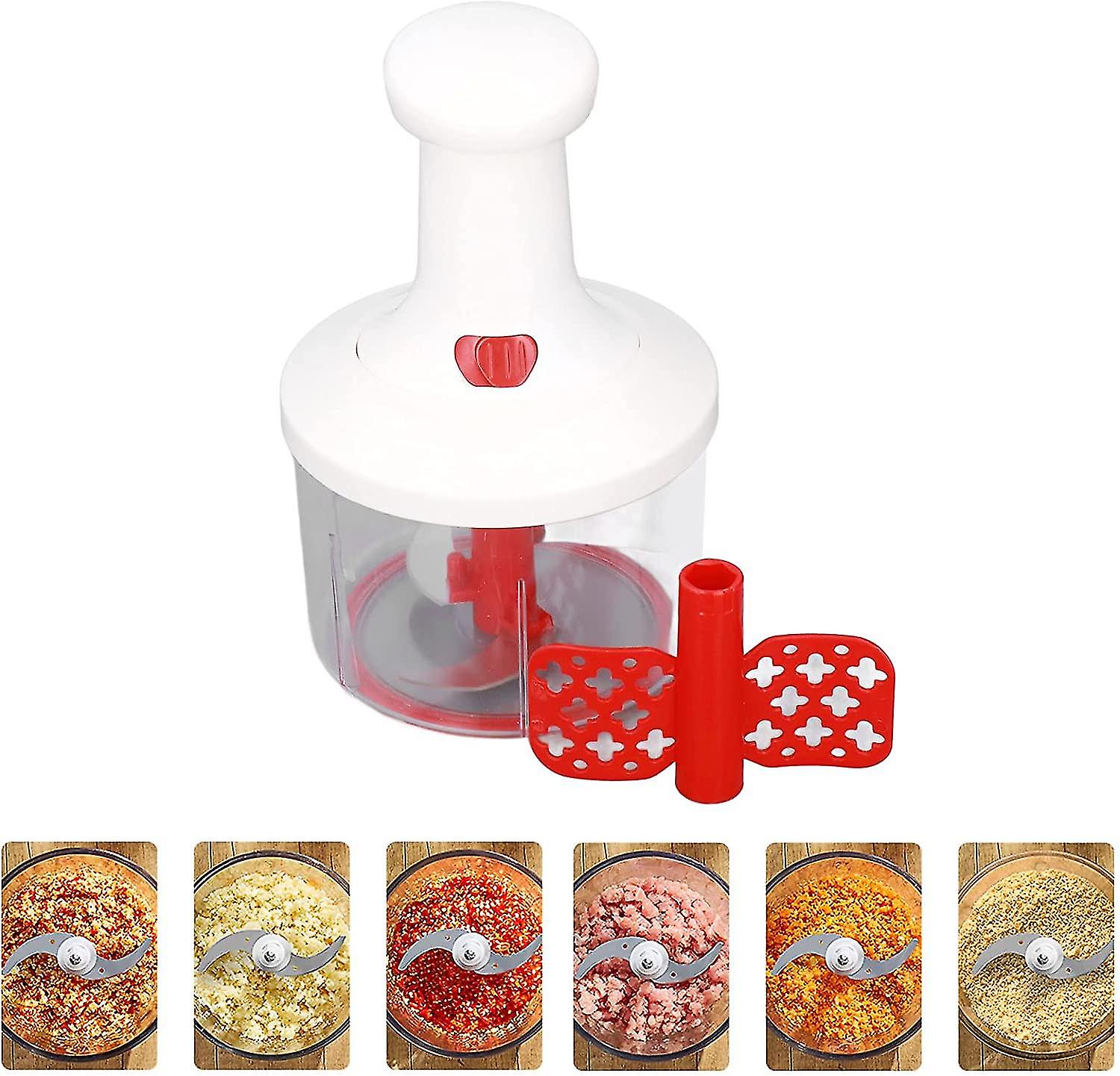 Hand Crank Chopper， Hand Crank Vegetable Chopper， Manual Food Chopper