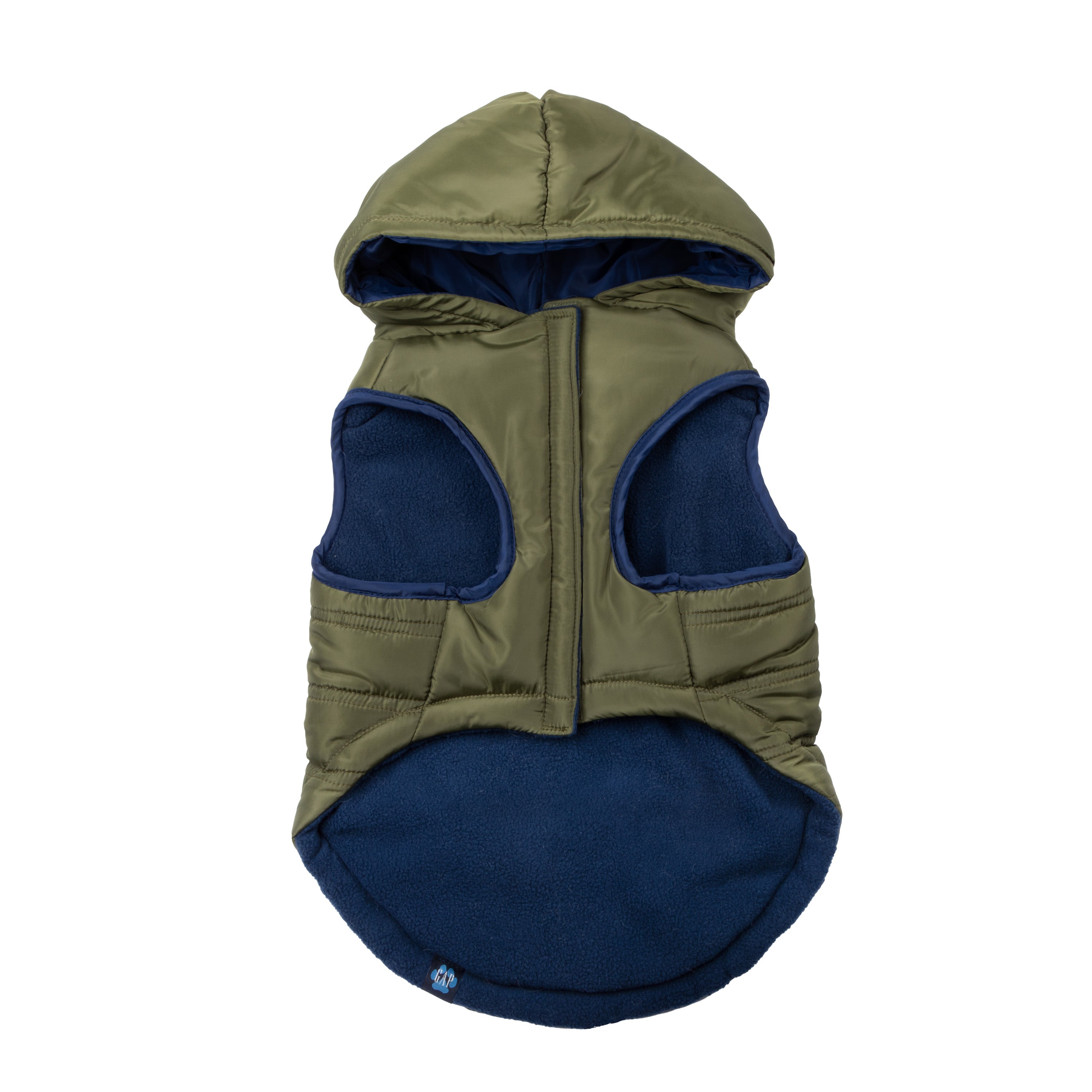 Gap Pet， Dog Clothes， Green Utility Dog Jacket