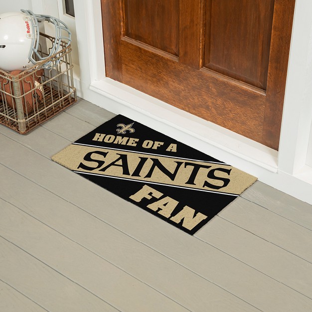 Evergreen New Orleans Saints Pvc Mat Color