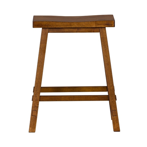 The Gray Barn Creations Sawhorse Stool - Tobacco