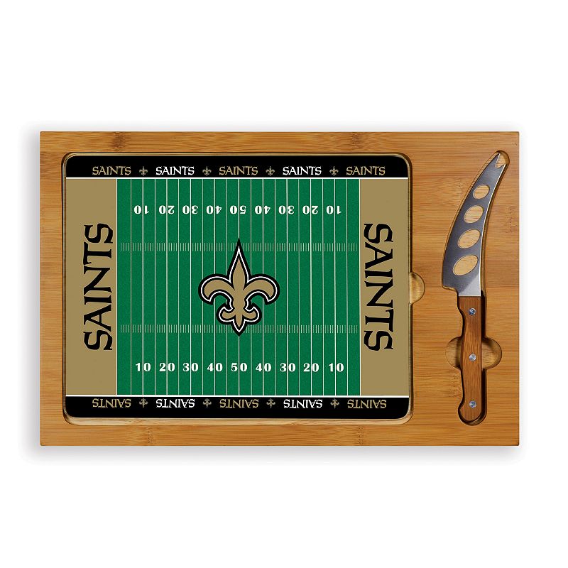 Picnic Time New Orleans Saints Cutting Board Serving Tray