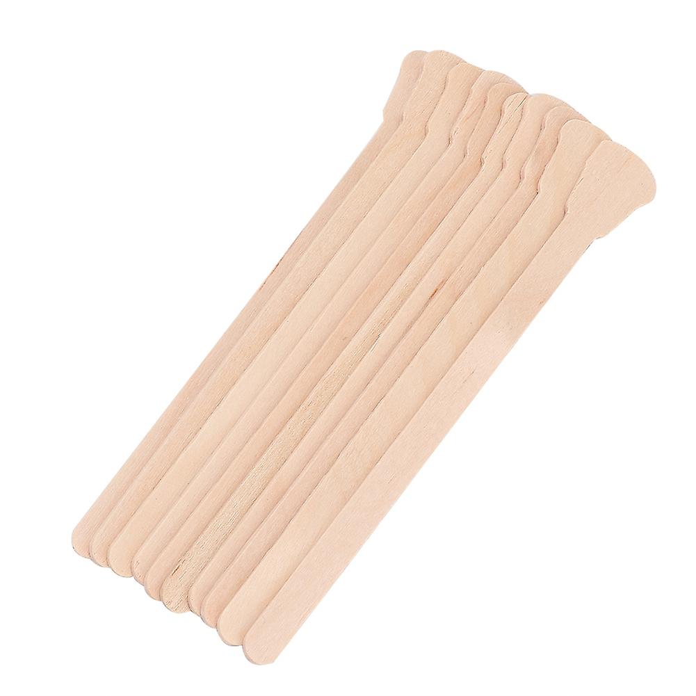 50pcs Wooden Wax Spatula Depressor Disposable Facial Mask Hair Removal Cream Applicator