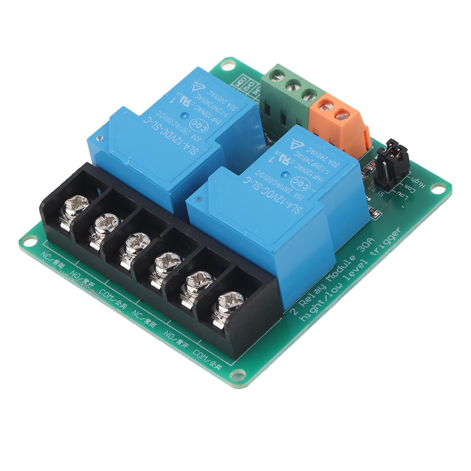 Relay Module Copper Clad Laminate Humanized Interface Design Trigger Board For Plc Automation Equipment12v